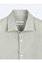 Green Regular Fit Long Woven Casual Cotton Blend Shirt - 8