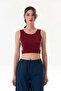 Halter Neck Bustier with Side Stripes - 6