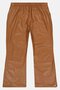 Women Regular Fit Solid Flared Pants,Brown - 3