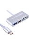 USB Type-C Otg Combo USB 3.0 Hub + قارئ بطاقات - 5