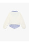 Cotton Long Sleeve Shirt Detailed Sweatshirt - 4