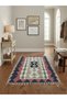 Hand Knitted Gorgeous Kayseri Rug, Rug Decoration for Your Song Corner, Rug for Children's Room 182 X 114 cm Cefri̇ - 7