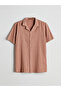 Nevavm Regular Fit Short Sleeve Dobby Men's Shirt with Difference - 6