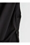 Original Draped Collar Modal Blend Asymmetrical Cut Blouse - 6