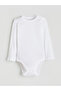 Two Mt Shop Quality Lcw Baby White Oval Collar Baby Boy Snap Fastener Bodysuit 2-Pack - 2
