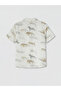 Nevavm Boy's Short Sleeve Poplin Shirt with Difference - 4