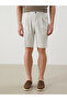 Lcw Vision Beige Standard Mold Men's Shorts - 2