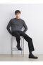 Rmz Gi̇yi̇m Farkiyla Half Fisherman Roba Collar Men's Knitwear Sweater - 2
