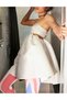 Rochie scurta, Argintiu - 2