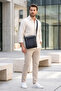 Us Polo Assn 8425 Men's Messenger Bag Shoulder Bag Black - 2