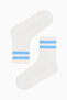 Boy's Double Stripe 4-Piece Socks - 5