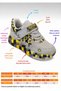 Easy-To-Wear Velcro Breathable Anti-Sweat Jenks Craft Children's Sports Shoes