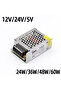 24V 3.4A 80W Lighting Transformers 110V 220V to DC 5V 12V 24V 24W 36W 48W 60W For CCTV LED Strip Pow - 6
