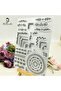 Alinacutle CLEAR STAMPS Leaf Flower Border Corner Scrapbooking Card Album Paper Craft Roll... - 3