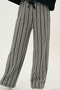Girl's Pants with Bow Accessories, Elastic Waist, 4-8 Years Old, Mixed Colors