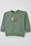Baby Boy Tracksuit Set Skateboarding Time 9 Months-3 Years, Mint Green - 8