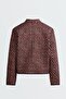 100% cotton quilted mandarin collar jacket - 6