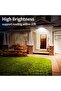 2 pcs Intelamp 4400mAh 2 Pack Outdoor Solar Light Solar Lamp Waterproof Street Light Security Flood - 3