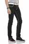 Cd553 Embroidered Jean Trousers with Pocket Detail