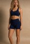 Cute Model Women Seamless Scrunch High Waist Sports Shorts Leggings - 2