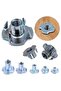 80PCS 80PCS Nuts with 4 Impact Points for Climbing Brackets Cabinet & Woodworking Furniture Thread I - 4