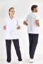White Silva Luxury Lycra Doctor Nurse Single Top Jersey (High Quality Luxury Lycra Fabric) - 6