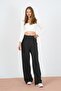 Lycra High Waist Wide Leg Pants (B21-12300)