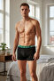 Men's Cotton Boxers High Quality, Daytime Comfort - 2