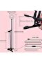 black 2 in 1 mobile phone holder clip fill light,ring fill light,desktop reading fill light,mobile p - 6