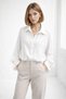 Women's ruched cuff trend shirt 20373