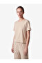 Comfortable Fit Crew Neck Short Sleeve Pajama Set - 2