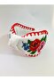Hand-Embroidered Bohemia Crown with Canvas Embroidery