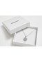 316L Stainless Steel Round Pendant with Stone Gift for Women Stylish Design - 3