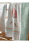 100% Cotton Double-Sided Baby Blanket 100X100 cm Soft Cotton Baby Blanket with Gift Pouch - 4