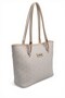 Beige - Sand Beige Knitted Women's Shoulder Bag Sp1282 - 2