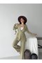 Women's Belted Blazer Pants Double Suit