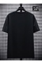 Men's Large Size Printed Oversize T-Shirt Loose Fit - 2