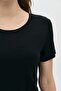 Basic Viscon Zero Neck Tshirt - 2