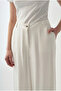 Off-White Wide-Leg Pants - 4