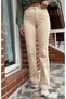 New Season High Waist Flexible Flare Spanish Pants with Flare Legs - 3