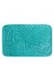 Bath Mat Petrol with Patterned 59x38cm