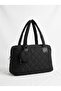 Black Urban Chic Quilted Shoulder and Hand Bag - 2