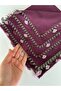 Handcrafted Needle Embroidered Writing/Needle Embroidery/Needle Work Yemeni/Handcrafted Cheesecloth/Head Cover - 3
