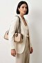 Bohemian Brown Straw Baguette Bag Mg2837