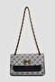 Women's Hand & Shoulder Bag with Chain Detail