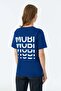تي شيرت MUBI بريميوم - أزرق ساكس
