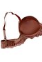 Women's Dusty Rose Lace Padded Bra - 4
