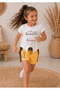 Girl's Premium Top and Bottom Set Dance Printed Modern Cut - 3