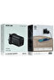 G-Charge Series Dual Port Wall Charger 45 W UK Plug with 1 m USB-C to USB-C Cable, QC 3.0 - 3
