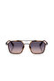 Uv400 Protection Leopard Pattern Anthracite Detailed Men's Sunglasses Plg-2119C4 - 3